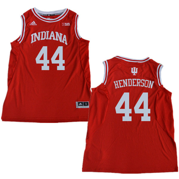 Men #44 Alan Henderson Indiana Hoosiers College Basketball Jerseys Sale-Red - Click Image to Close